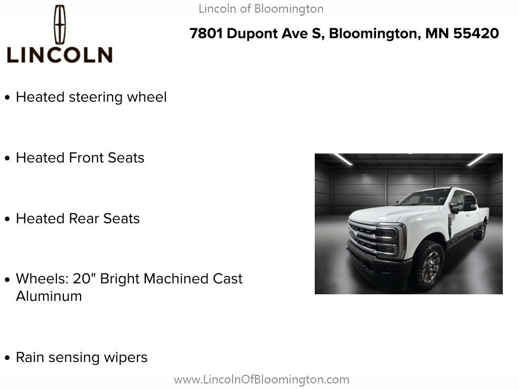 Used 2025 Ford F250 King Ranch w/ FX4 Off-Road Package image 9