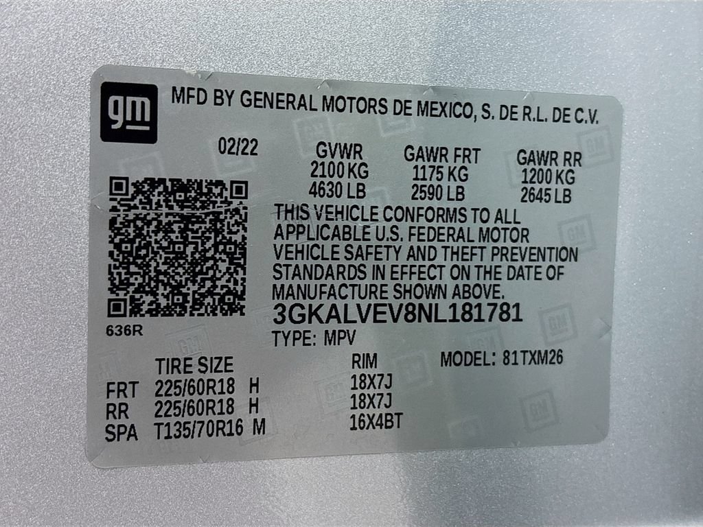 Certified 2022 GMC Terrain SLT AWD/4WD image 35