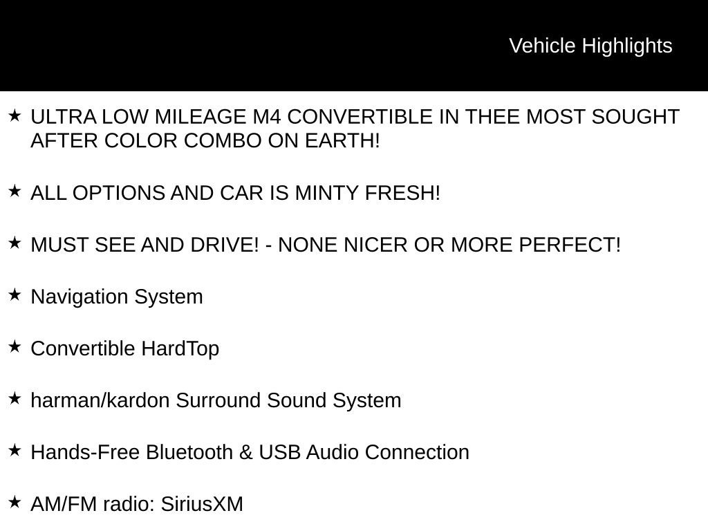 Used 2020 BMW M4 Base image 5