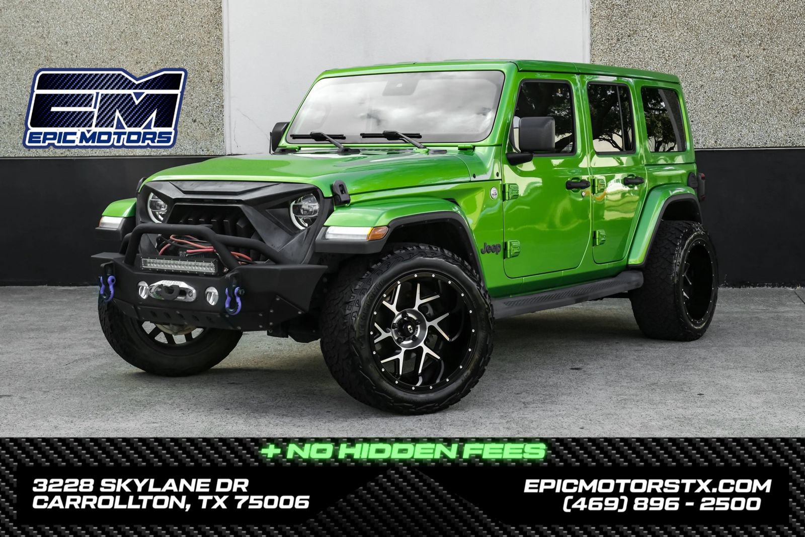 Used 2019 Jeep Wrangler Unlimited Sahara AWD/4WD image 1