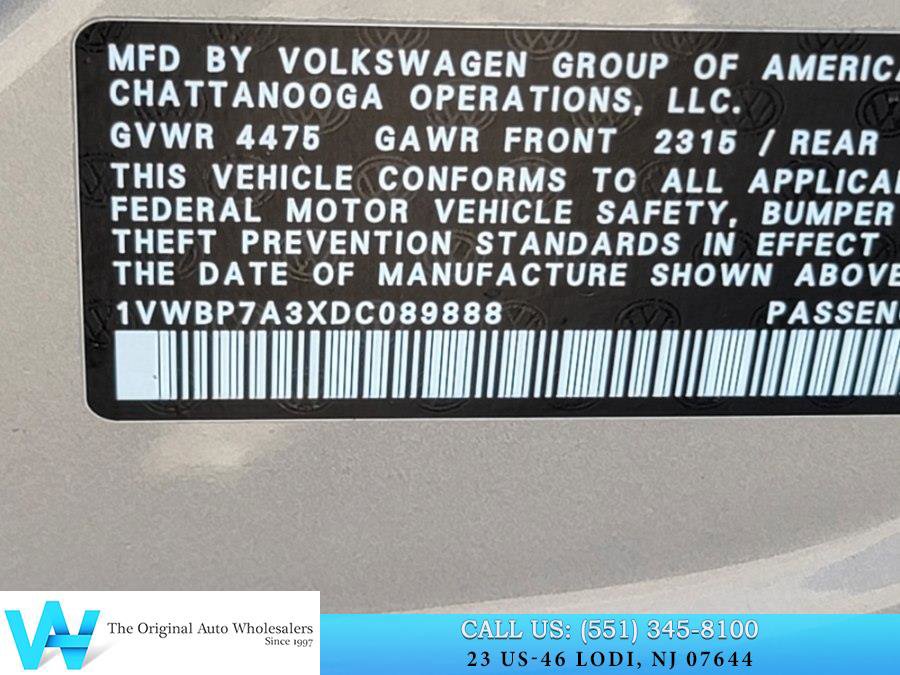 Used 2013 Volkswagen Passat 2.5 SE FWD image 21