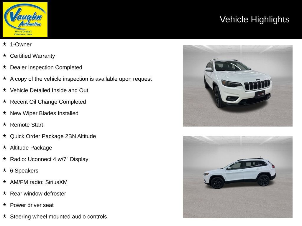 Used 2021 Jeep Cherokee Latitude Plus image 2