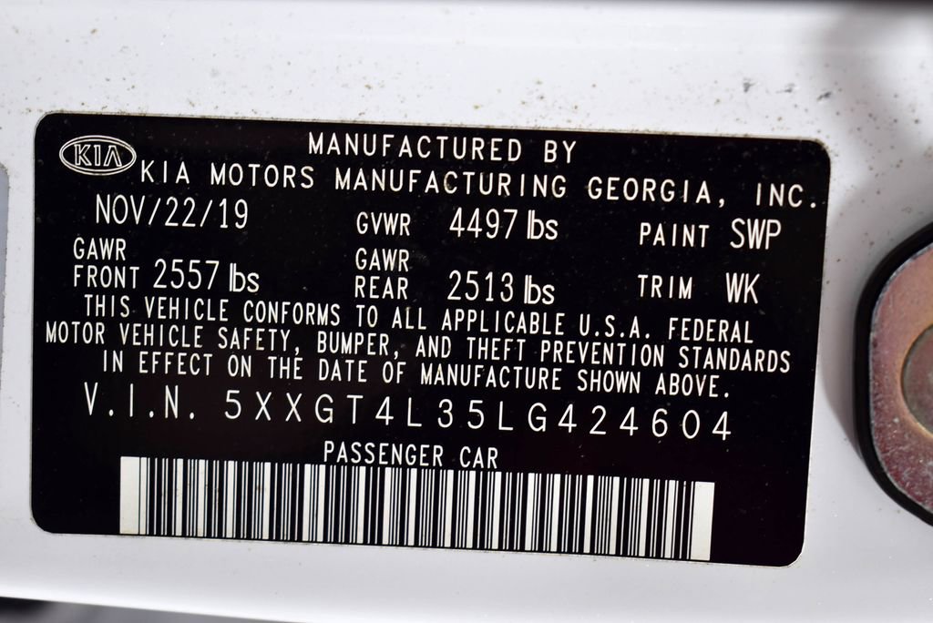 Used 2020 Kia Optima S image 13