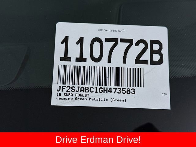 Used 2016 Subaru Forester 2.5i w/ Alloy Wheel Package AWD/4WD image 31