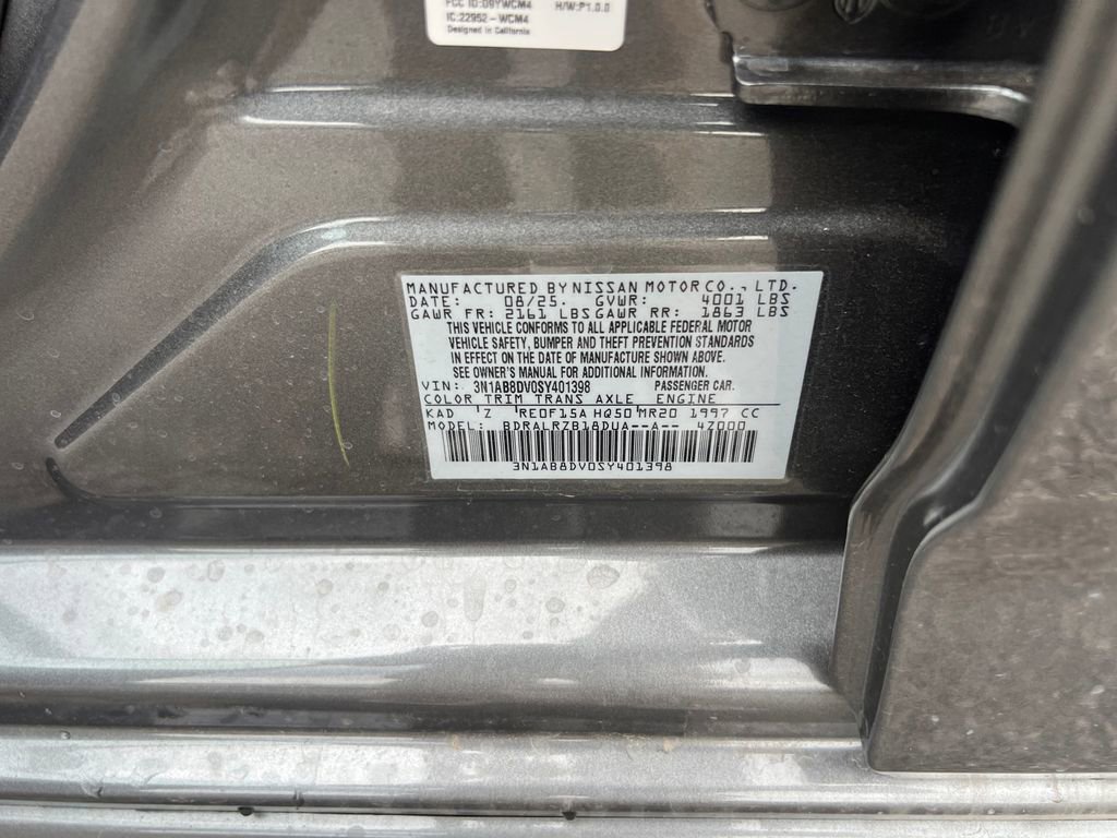 New 2025 Nissan Sentra SR image 29