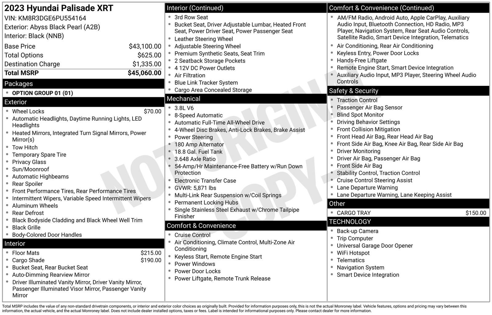 Used 2023 Hyundai Palisade XRT image 3