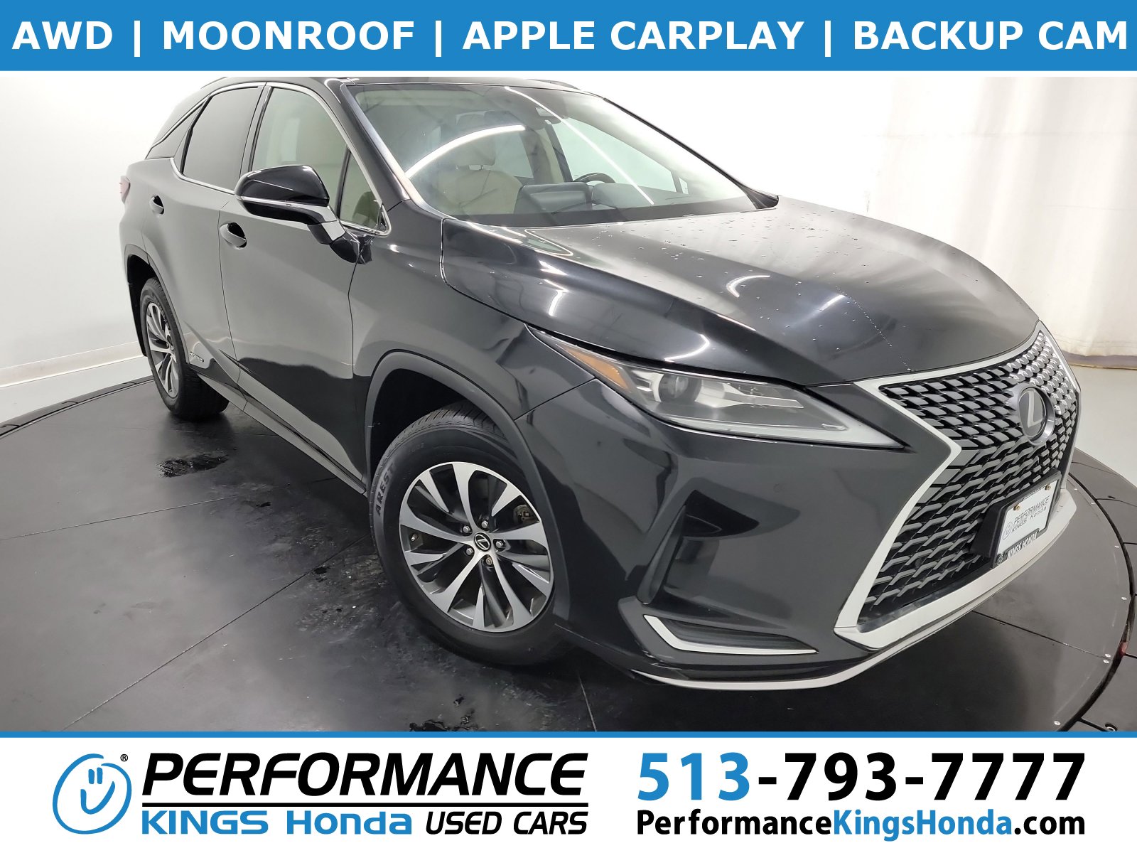 Used 2020 Lexus RX 450h AWD w/ Premium Package image 1