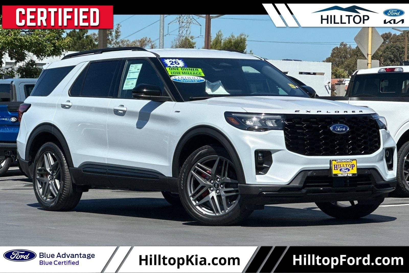 Certified 2026 Ford Explorer ST-Line w/ ST-Line Street Pack