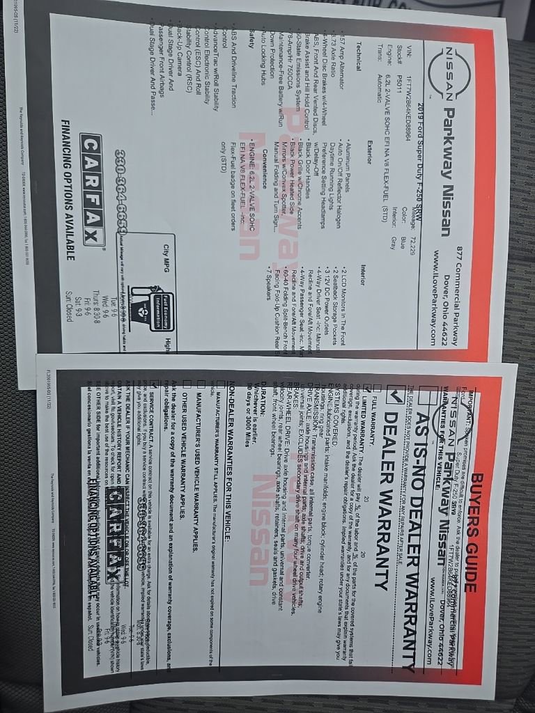 Used 2019 Ford F250 XLT w/ XLT Premium Package image 45