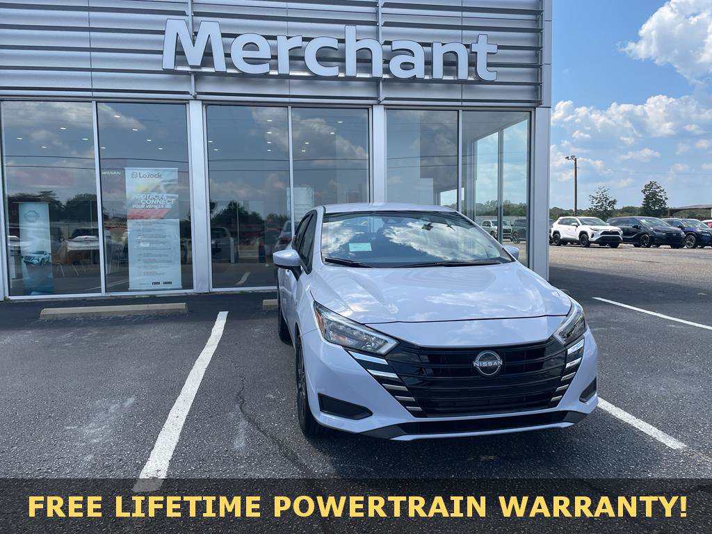 New 2025 Nissan Versa SV w/ Trunk Package