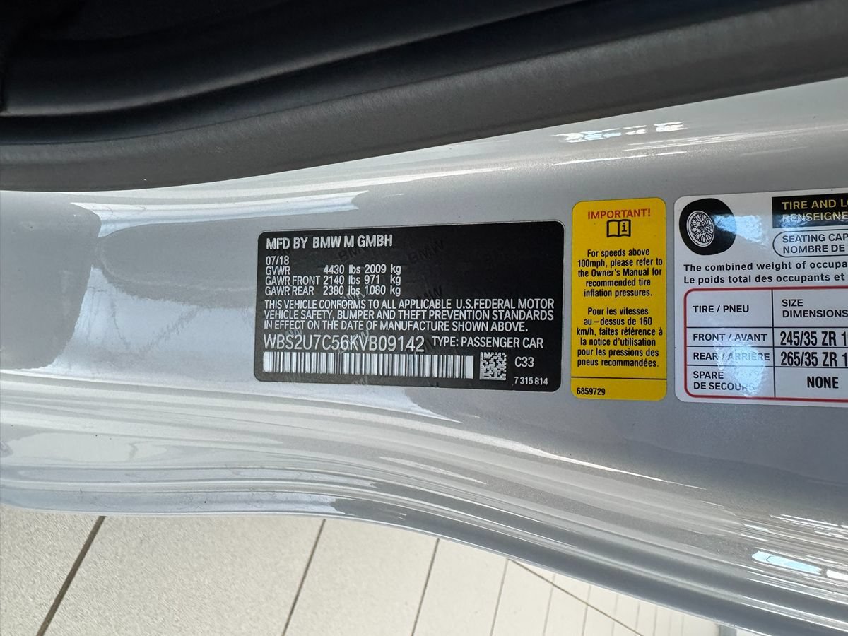 Used 2019 BMW M2 Competition w/ Executive Package RWD image 63