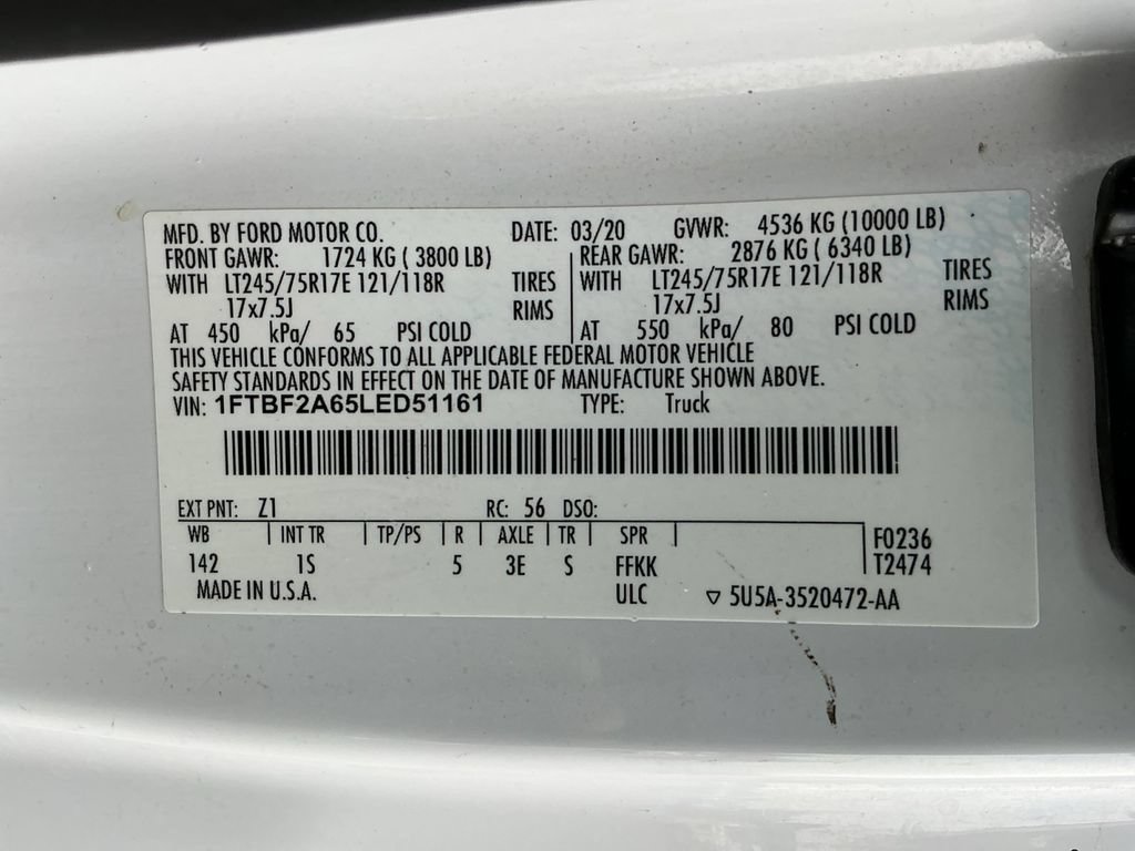 Used 2020 Ford F250 XL w/ Power Equipment Group RWD image 30