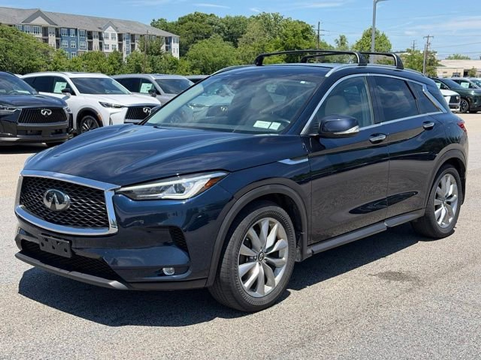 Used 2021 INFINITI QX50 Luxe w/ Cargo Package AWD/4WD image 3