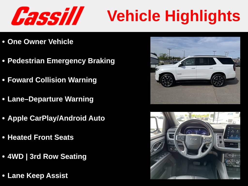 Used 2023 Chevrolet Tahoe RST w/ Sport Performance Package AWD/4WD image 7
