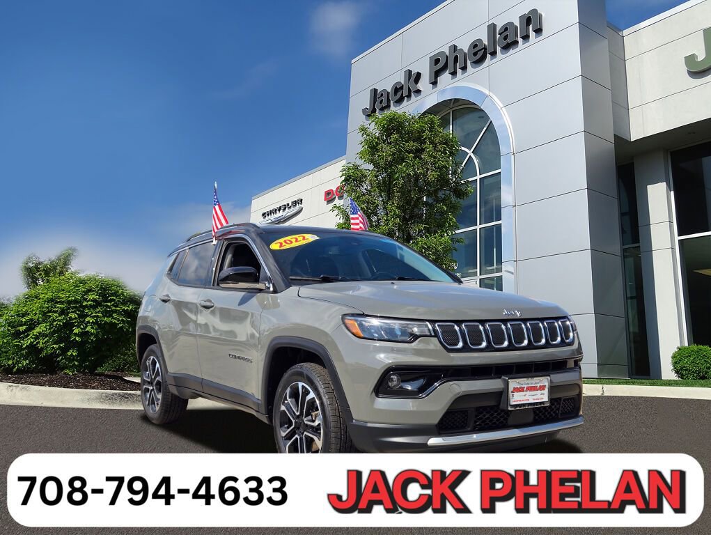 Certified 2022 Jeep Compass Limited