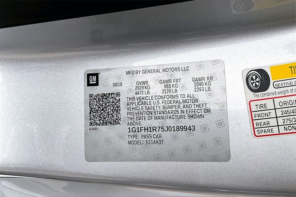 Used 2018 Chevrolet Camaro SS w/ Redline Edition image 34