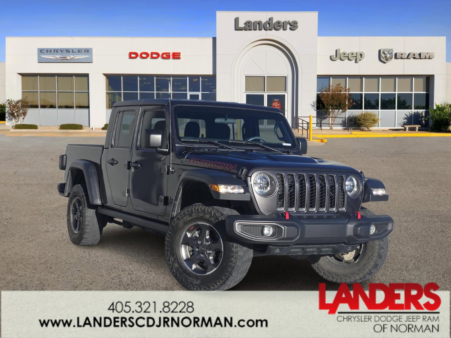 Used 2020 Jeep Gladiator Rubicon w/ Cold Weather Group image 1