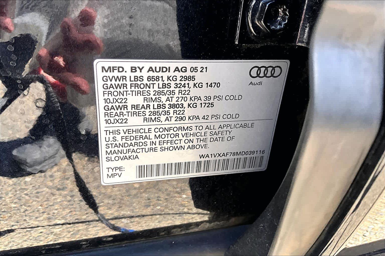 Used 2021 Audi Q7 3.0T Prestige w/ Prestige Package AWD/4WD image 36