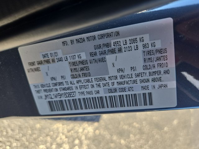 Used 2021 MAZDA MAZDA6 Carbon Edition FWD image 15