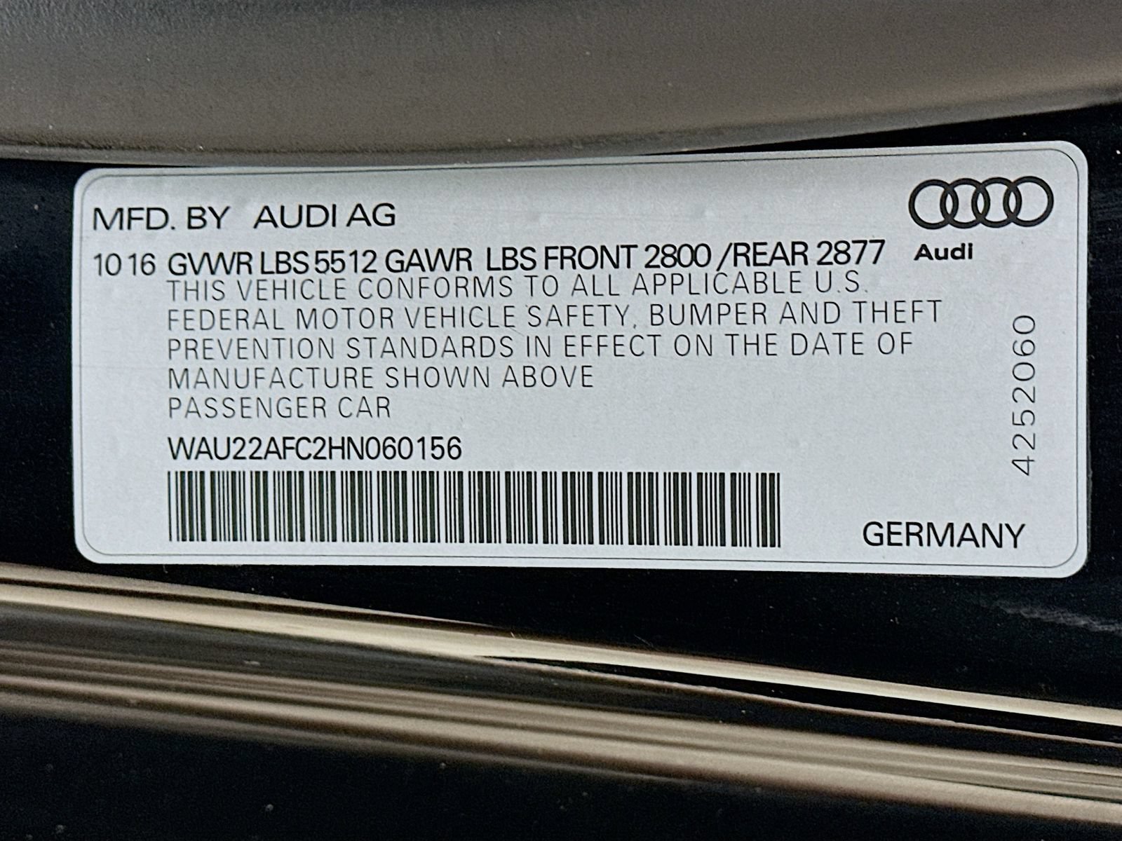 Used 2017 Audi A7 3.0T Prestige w/ Prestige Package AWD/4WD image 48