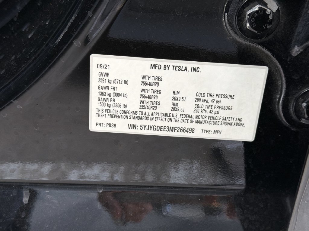 Used 2021 Tesla Model Y Long Range AWD/4WD image 5