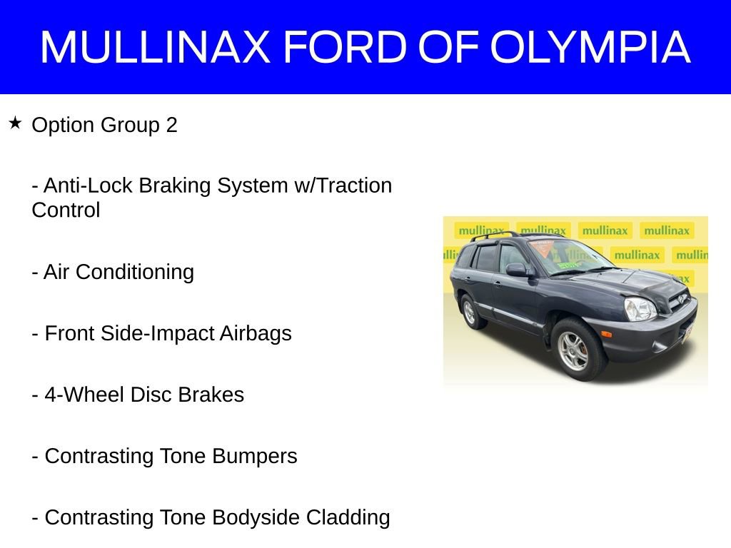 Used 2006 Hyundai Santa Fe GLS FWD image 16