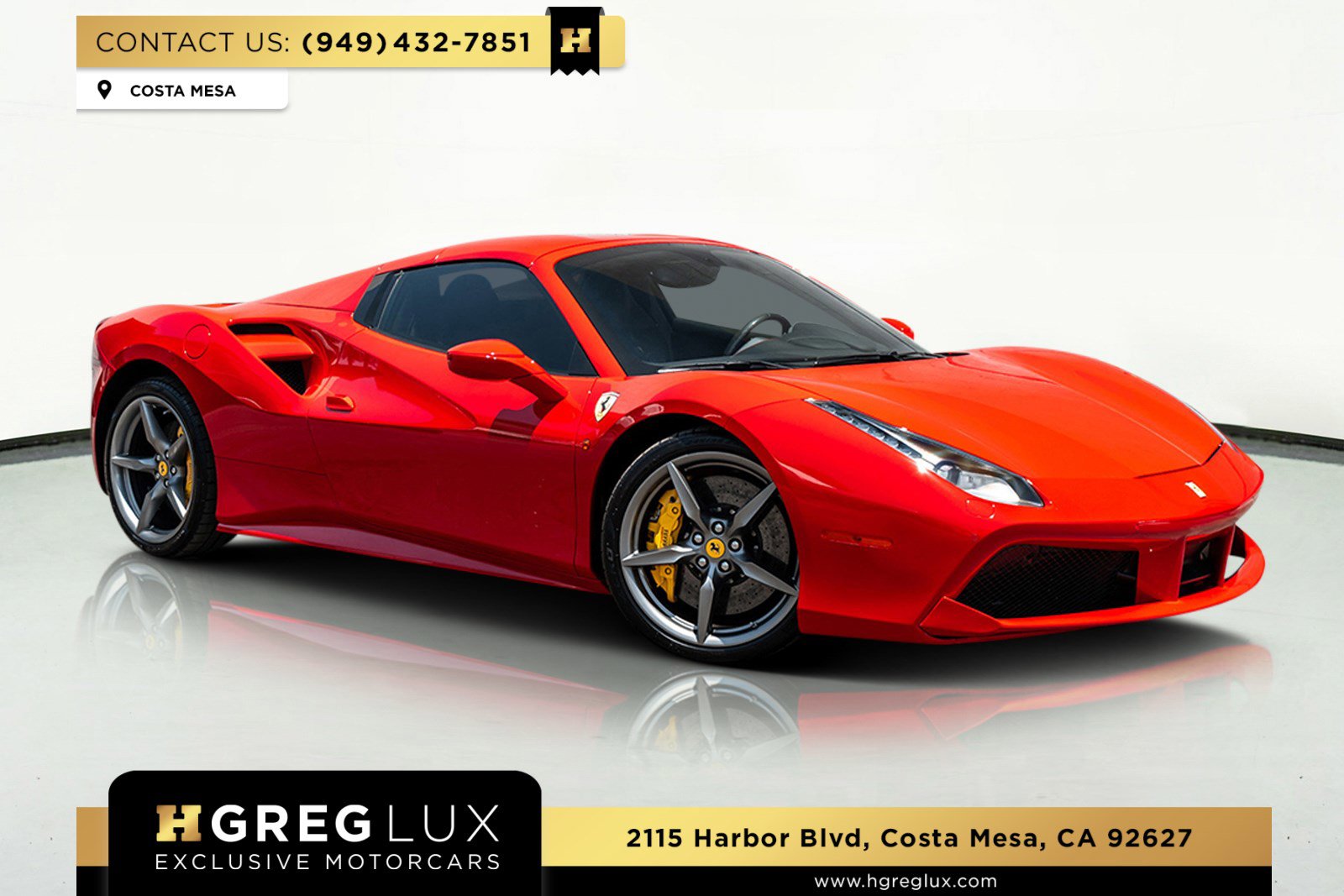 Used 2016 Ferrari 488 Spider