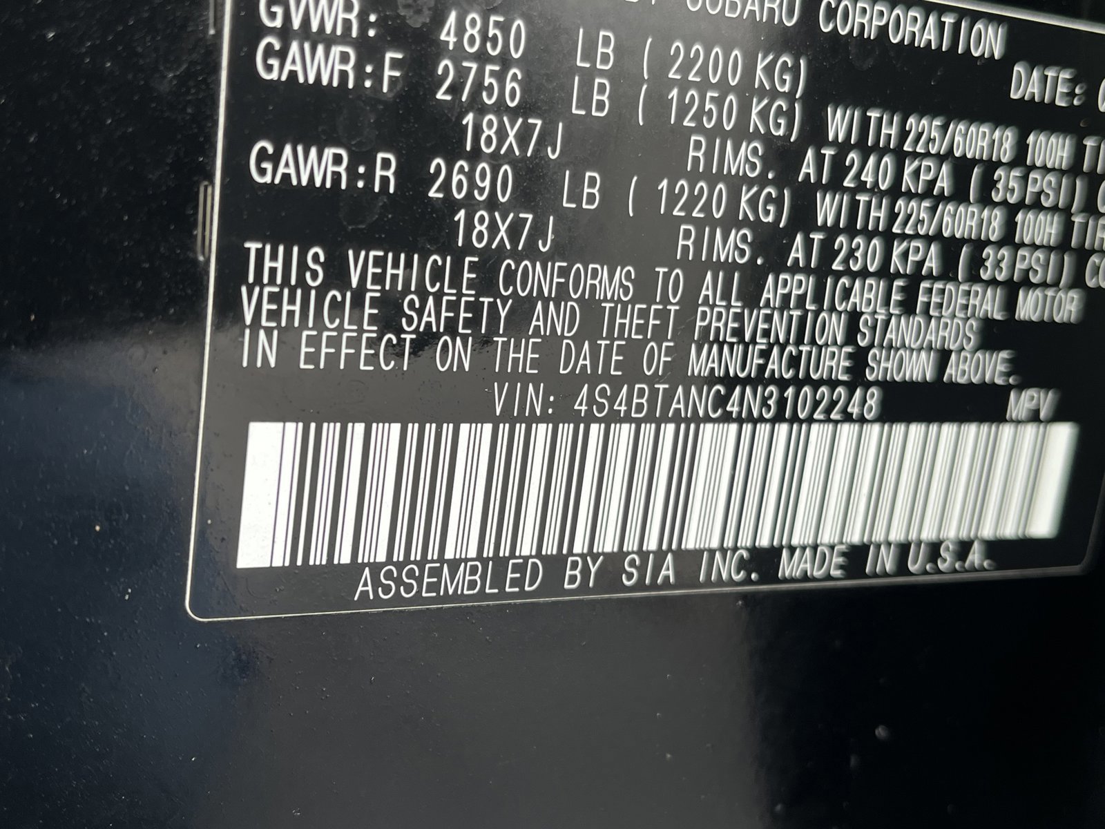 Used 2022 Subaru Outback Limited image 12