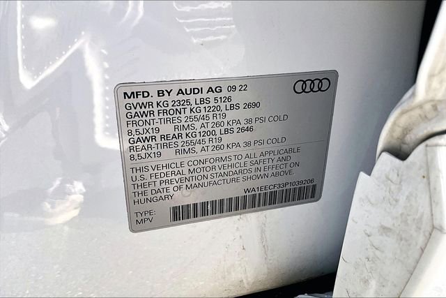 Used 2023 Audi Q3 2.0T Premium Plus w/ Premium Plus Package AWD/4WD image 19