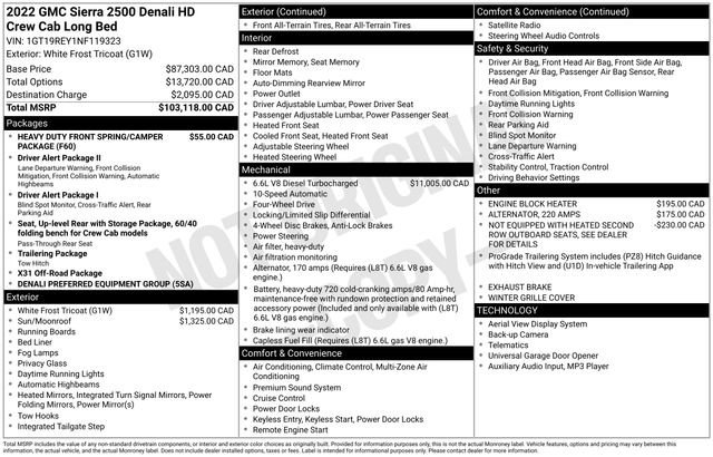 Used 2022 GMC Sierra 2500 Denali video 2