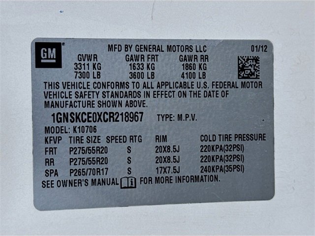 Used 2012 Chevrolet Tahoe LTZ image 32