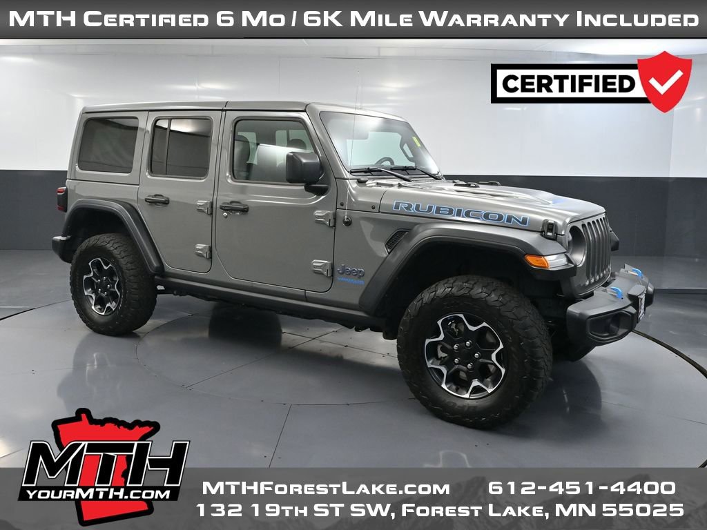 Used 2022 Jeep Wrangler Unlimited Rubicon 4xe w/ Cold Weather Group