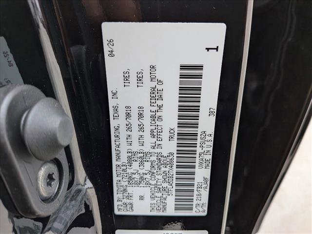 New 2026 Toyota Tundra SR5 AWD/4WD image 17
