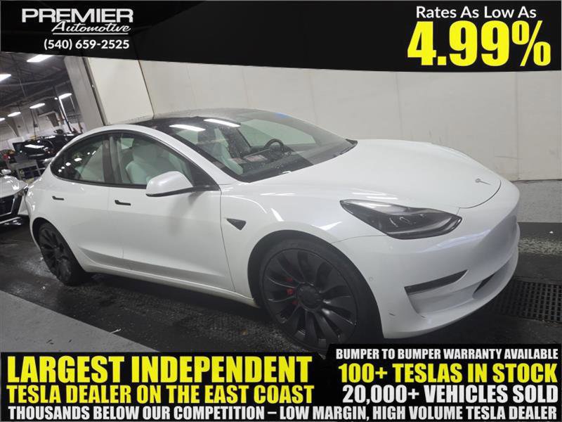 Used 2021 Tesla Model 3 Performance image 1