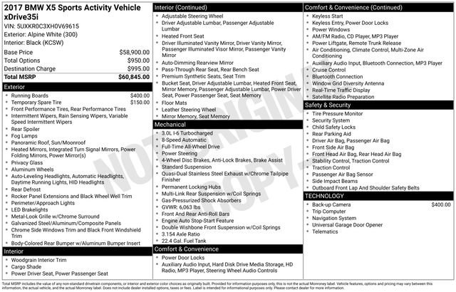 Used 2017 BMW X5 xDrive35i image 29