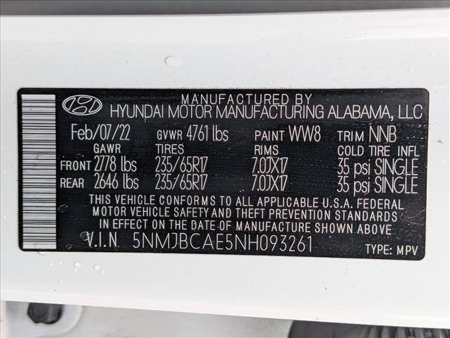 Used 2022 Hyundai Tucson SEL AWD/4WD image 22