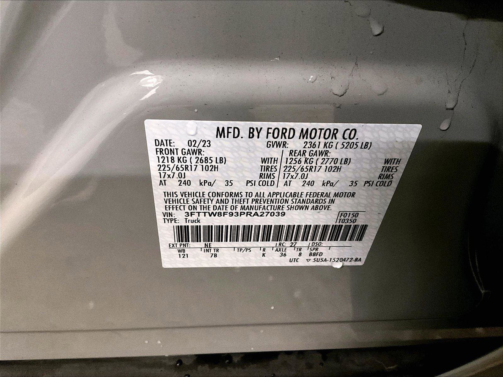 Used 2023 Ford Maverick XLT w/ Equipment Group 300A Standard image 33