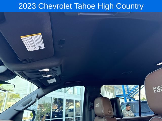 Certified 2023 Chevrolet Tahoe High Country w/ Advanced Technology Package AWD/4WD image 21