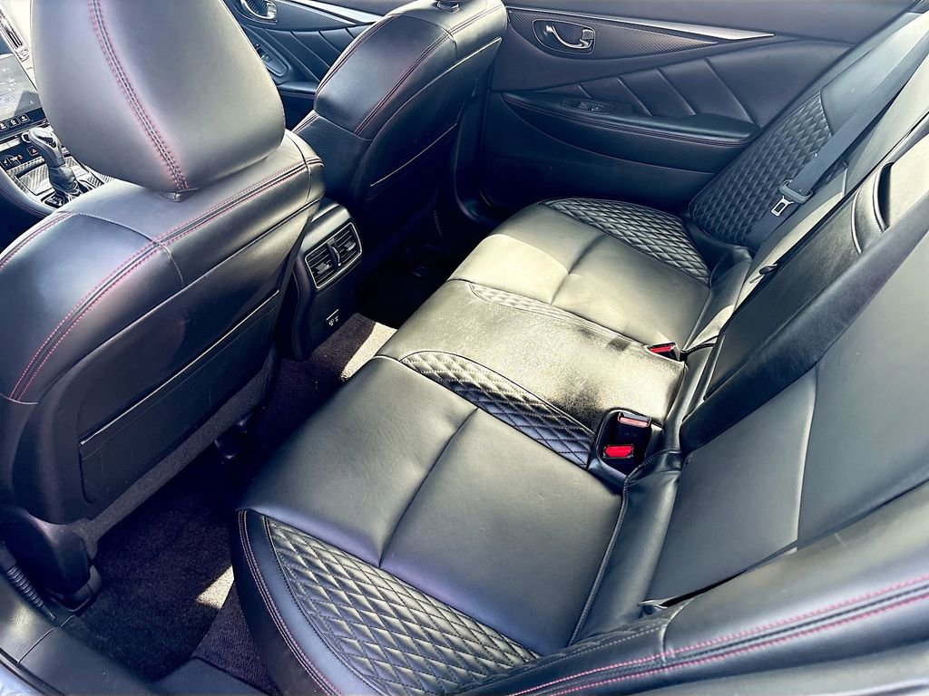 Used 2022 INFINITI Q50 Red Sport 400 w/ Carbon Fiber Package image 26