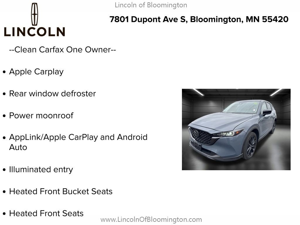 Used 2023 MAZDA CX-5 Carbon Edition image 5