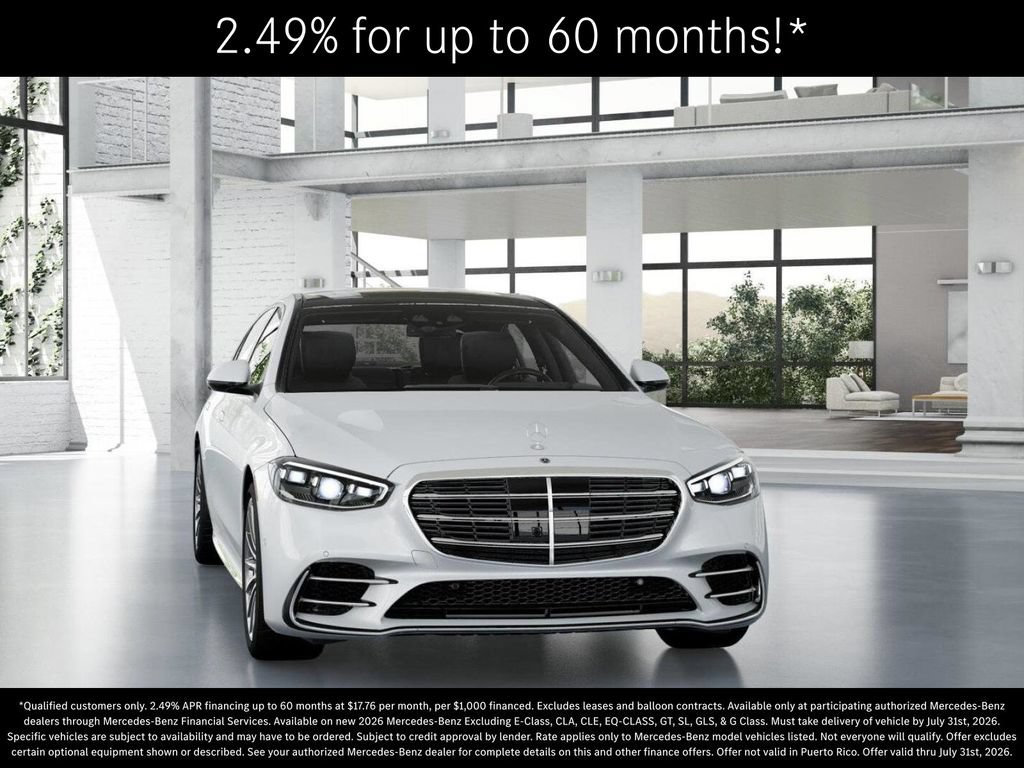 New 2026 Mercedes-Benz S 580 4MATIC Sedan image 8