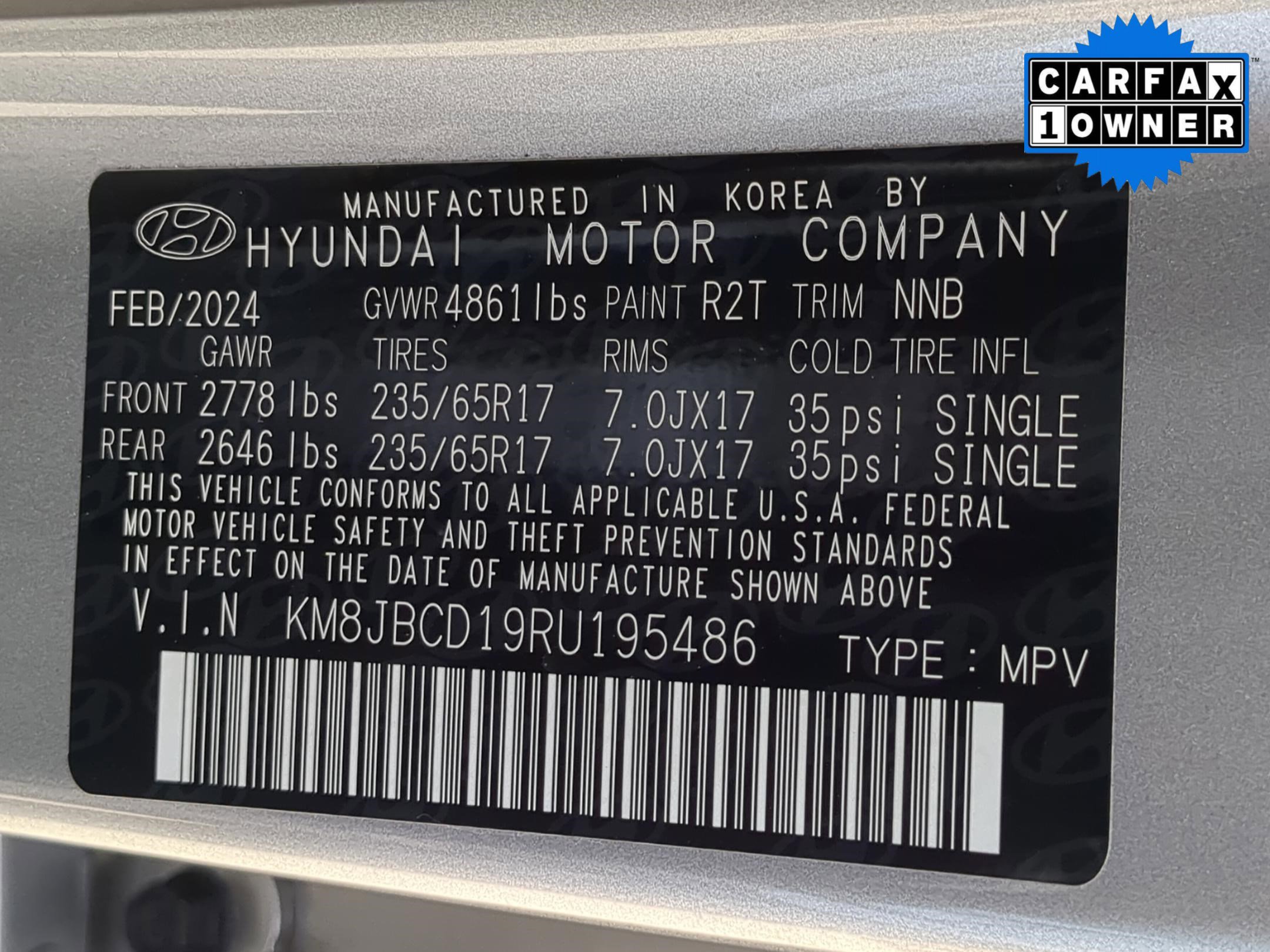 Used 2024 Hyundai Tucson Blue image 31