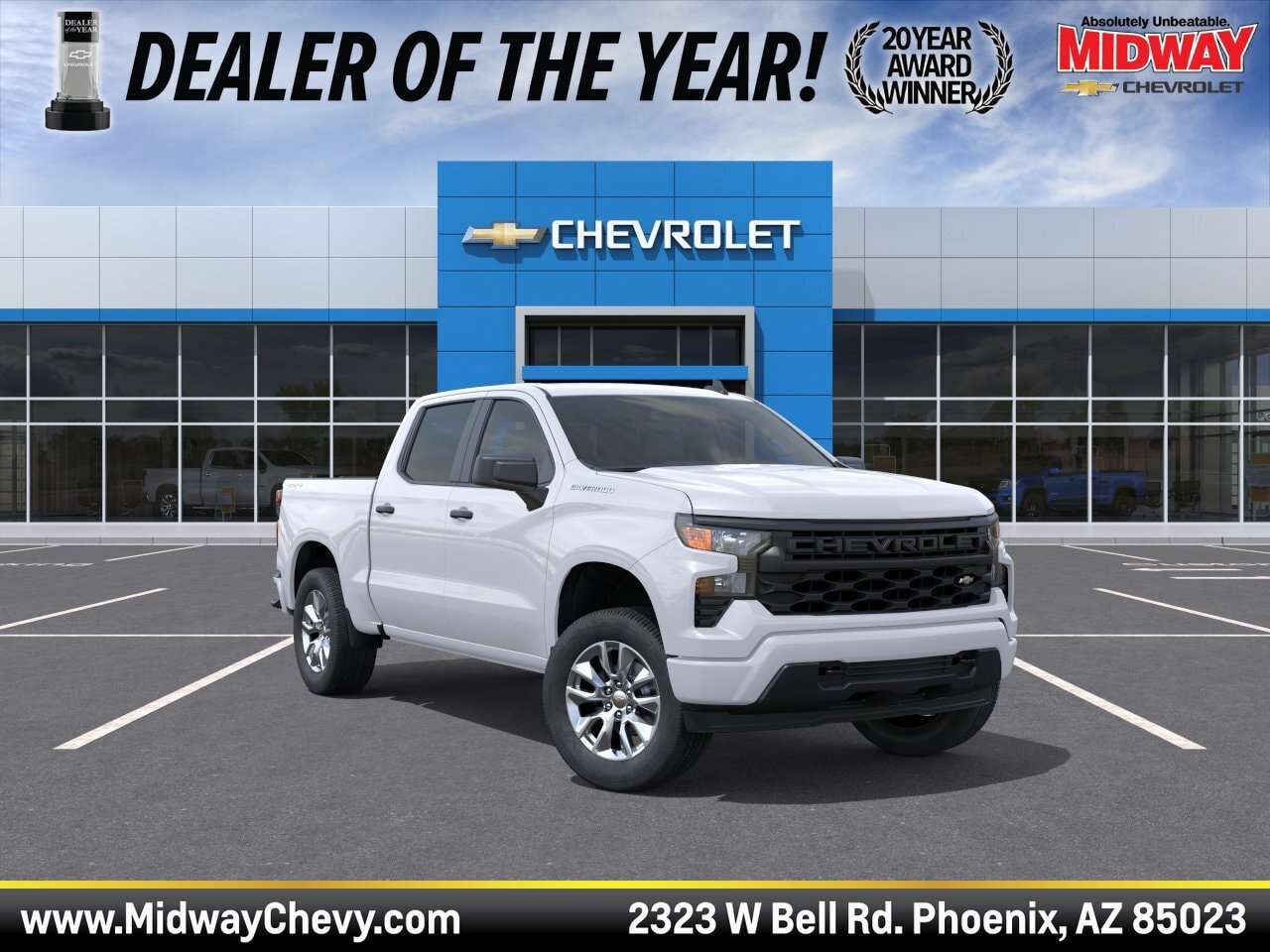New 2026 Chevrolet Silverado 1500 Custom AWD/4WD image 1