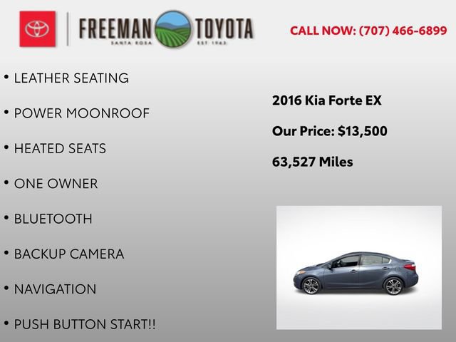 Used 2016 Kia Forte EX w/ EX Premium Package FWD image 9