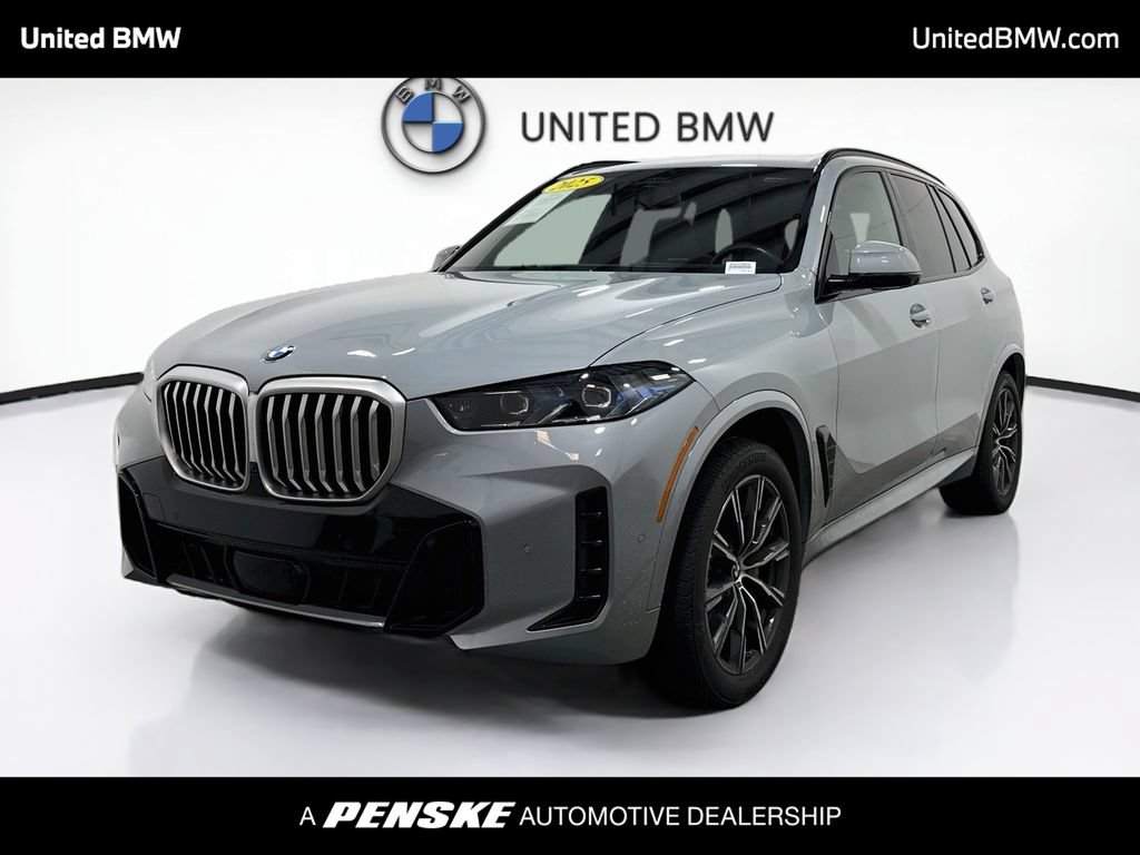 Certified 2025 BMW X5 sDrive40i w/ M Sport Package