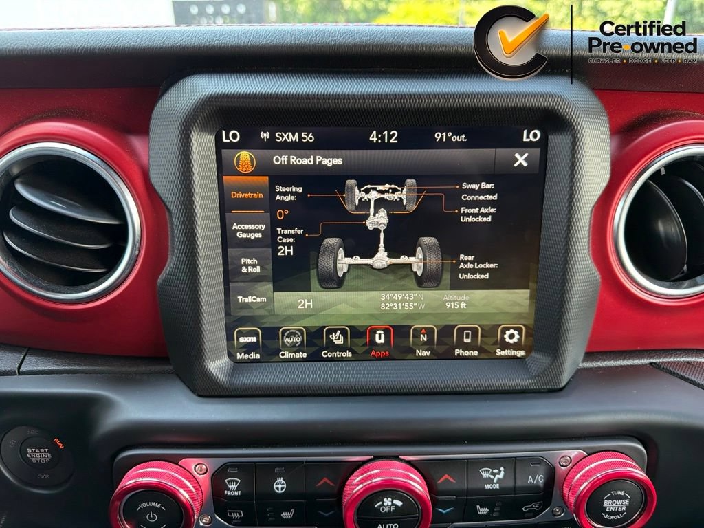 Certified 2023 Jeep Wrangler Rubicon w/ Steel Bumper Group AWD/4WD image 83