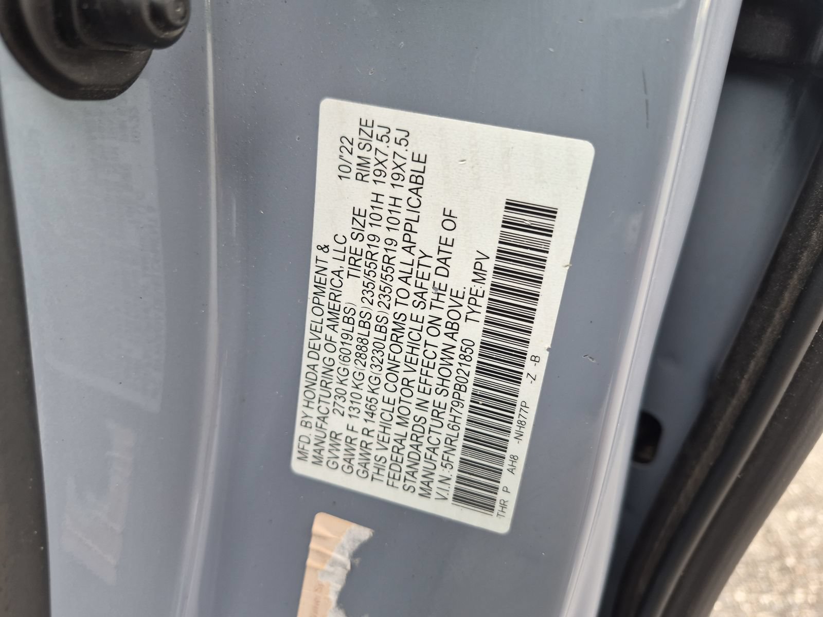 Certified 2023 Honda Odyssey Sport image 22