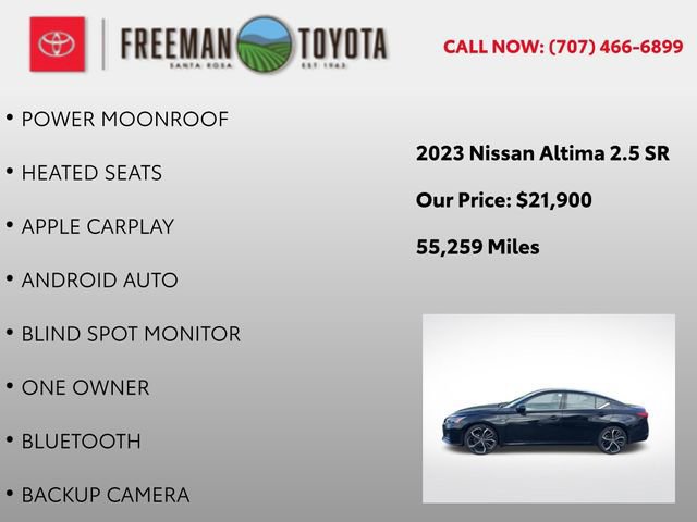 Used 2023 Nissan Altima 2.5 SR w/ SR Premium Package FWD image 9