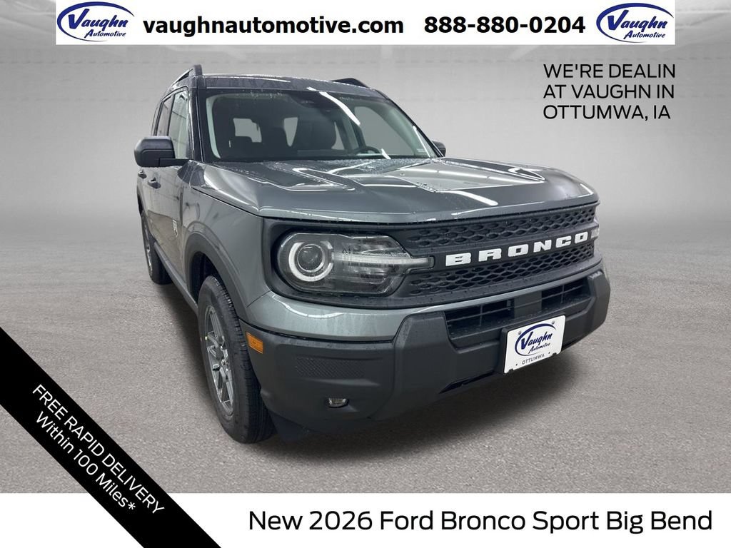 New 2026 Ford Bronco Sport Big Bend w/ Convenience Package