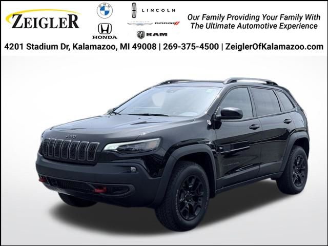 Used 2022 Jeep Cherokee Trailhawk w/ Premium Leather Package AWD/4WD video 1